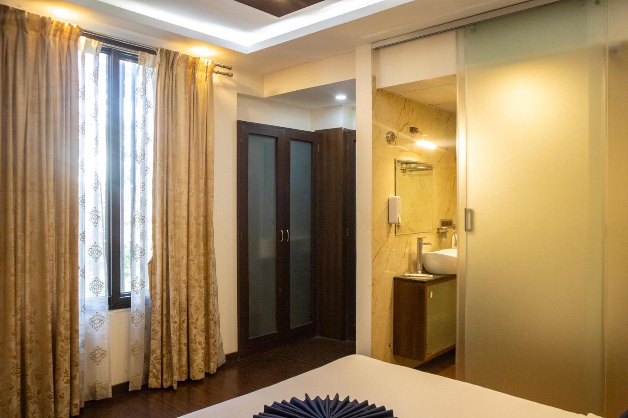 Mystic Apartotel Hebbal บังกาลอร์ ภายนอก รูปภาพ