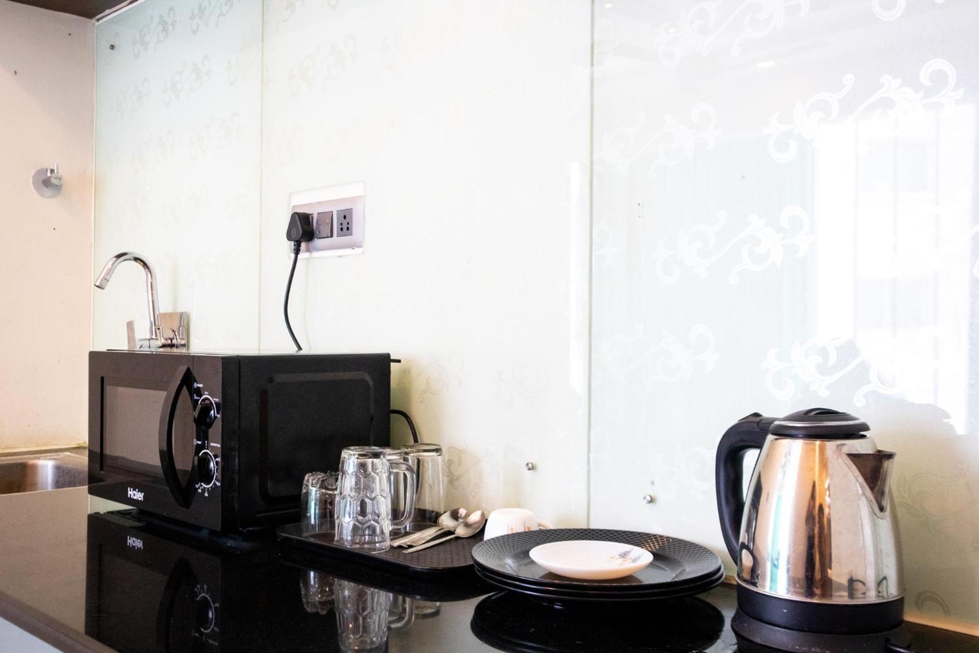 Mystic Apartotel Hebbal บังกาลอร์ ภายนอก รูปภาพ