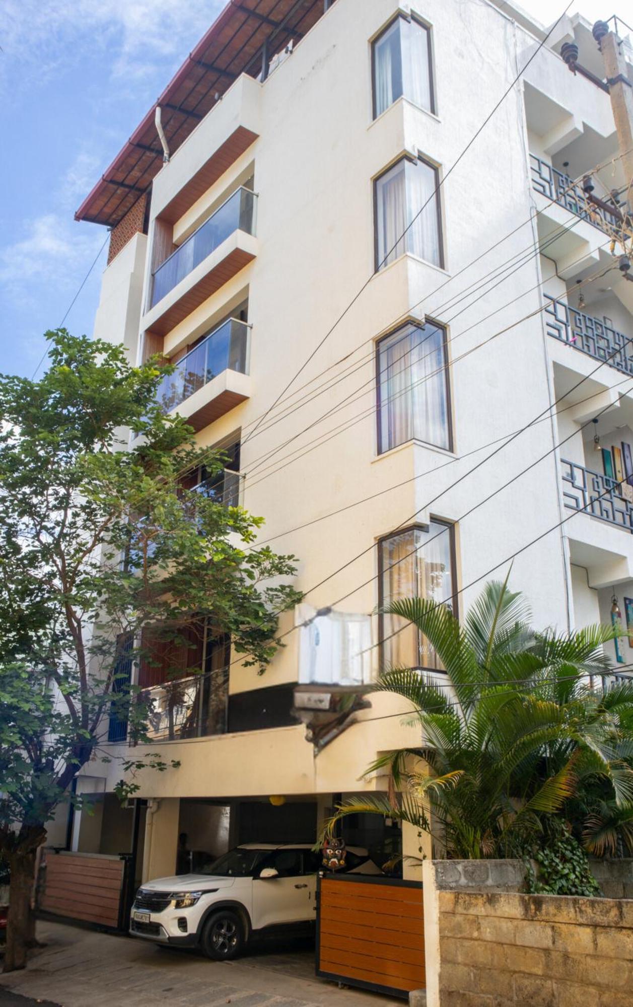 Mystic Apartotel Hebbal บังกาลอร์ ภายนอก รูปภาพ