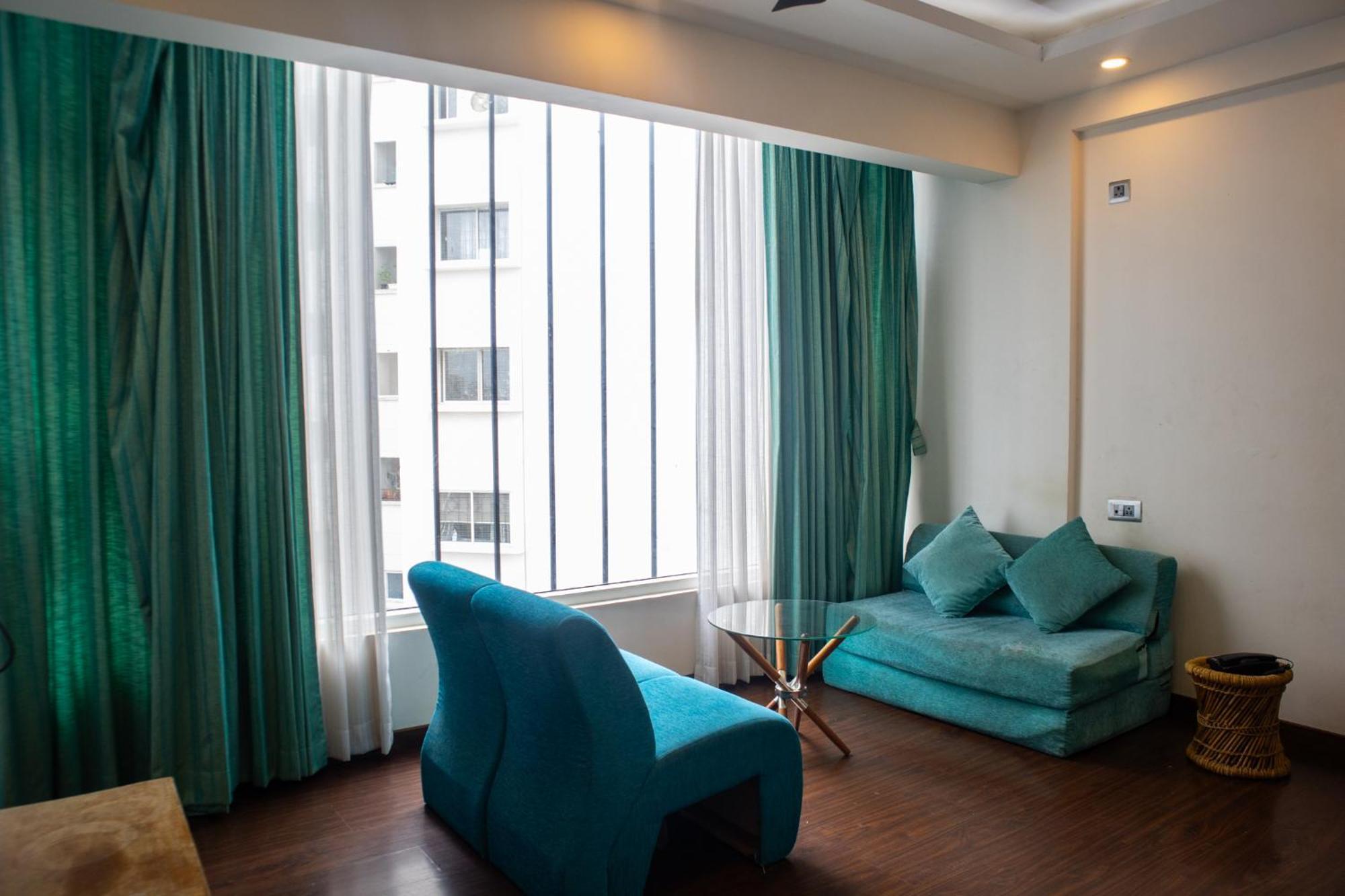 Mystic Apartotel Hebbal บังกาลอร์ ภายนอก รูปภาพ